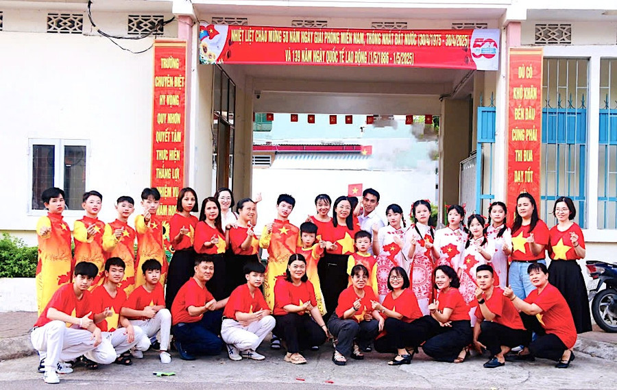 Trường Chuyên biệt Hy Vọng Quy Nhơn có địa chỉ tại số 02 Tăng Bạt Hổ, phường Quy Nhơn, tỉnh Gia Lai (ảnh Fanpage nhà trường) 493263644-1031381629090710-8404926512097424321-n-3710.jpg