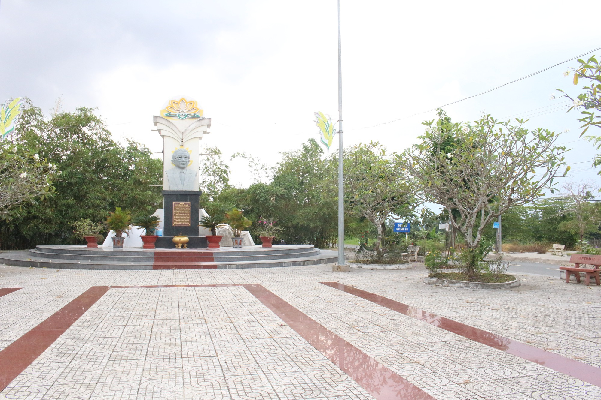 Công viên Văn hoá Võ Văn Kiệt, tại xã Lạc Quới, huyện Tri Tôn, tỉnh An Giang. Ảnh: Vĩnh Kỳ