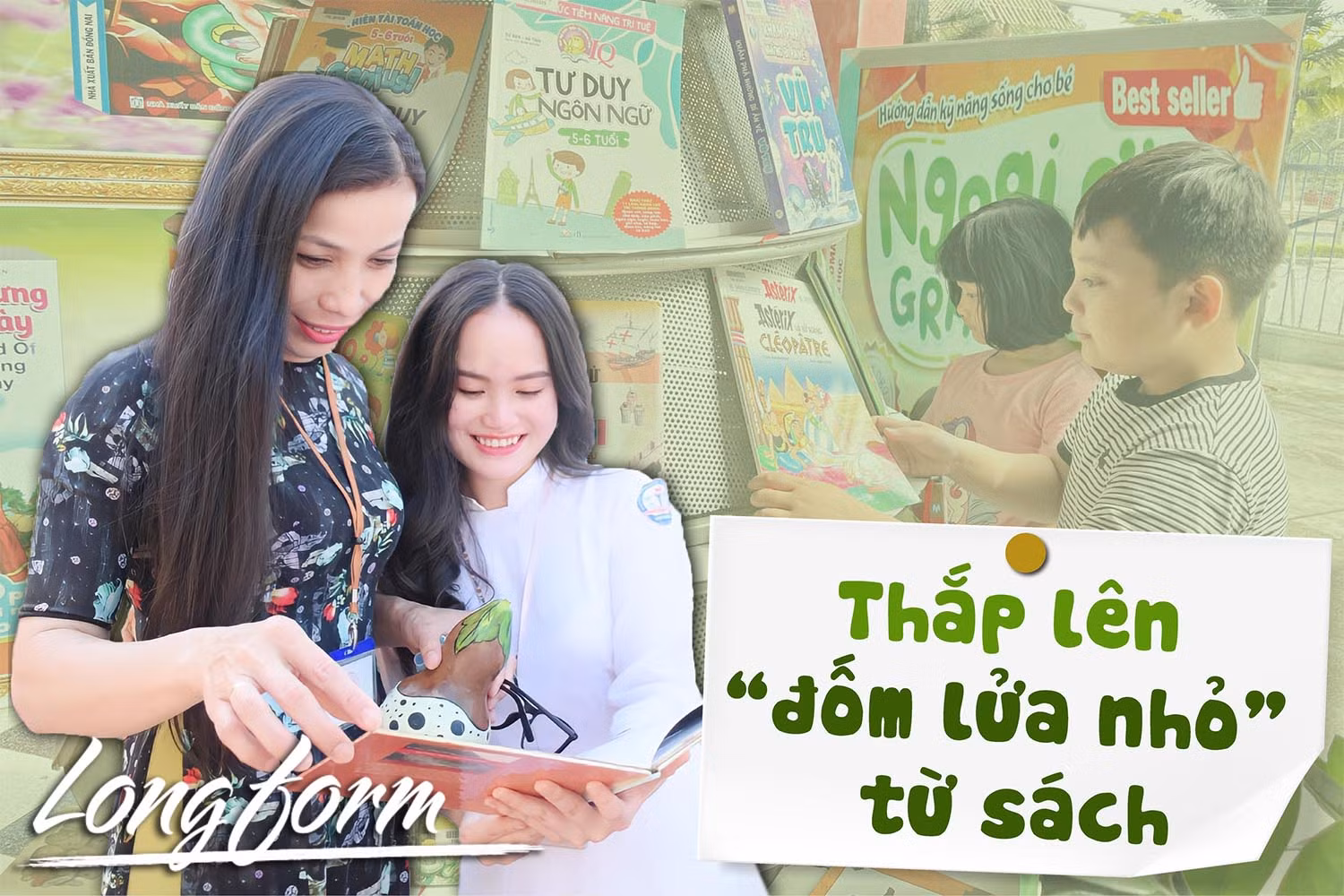Thắp lên "đốm lửa nhỏ" từ sách