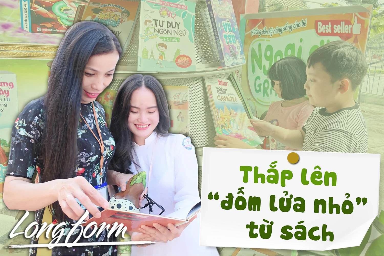 Thắp lên "đốm lửa nhỏ" từ sách