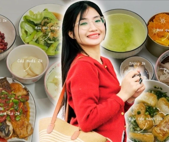 500 nghìn đồng nấu cho 4 người ăn cả tuần, cô gái gen Z gây sốt mạng