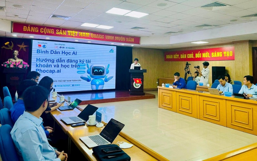 Chương trình hướng tới mục tiêu đào tạo miễn phí cho hai triệu thanh niên Việt Nam trong giai đoạn 2025-2026. Chương trình hướng tới mục tiêu đào tạo miễn phí cho hai triệu thanh niên Việt Nam trong giai đoạn 2025-2026.