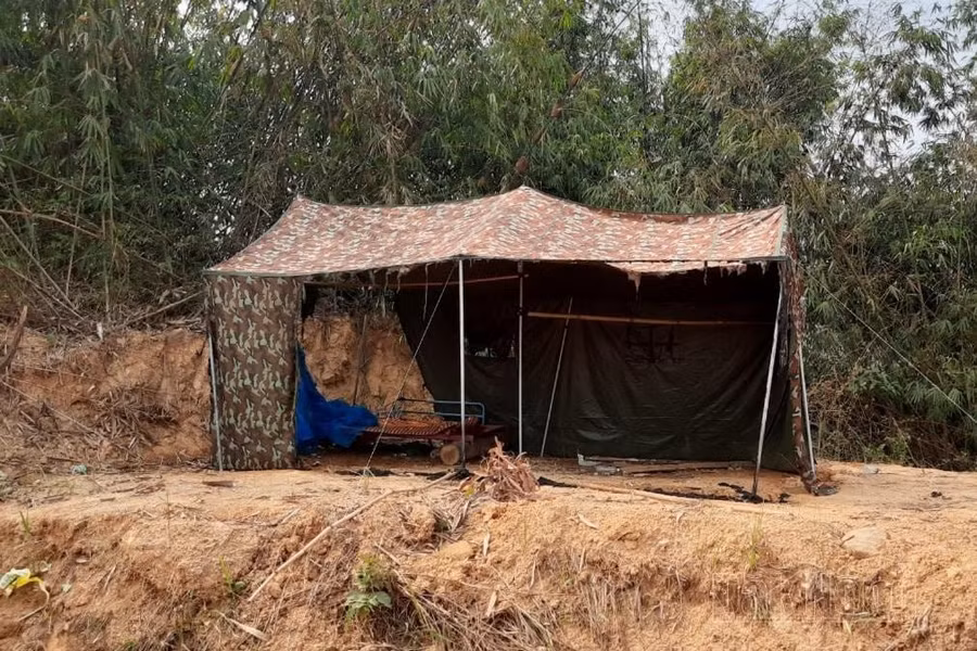 Tại khu vực xã Quảng Sơn, huyện Đắk Glong thường xuyên xuất hiện các vụ đốt phá trạm, tấn công nhân viên bảo vệ rừng