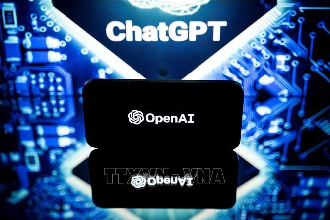 Biểu tượng của Công ty OpenAI và ChatGPT. Ảnh: AFP/TTXVN Biểu tượng của Công ty OpenAI và ChatGPT. Ảnh: AFP/TTXVN