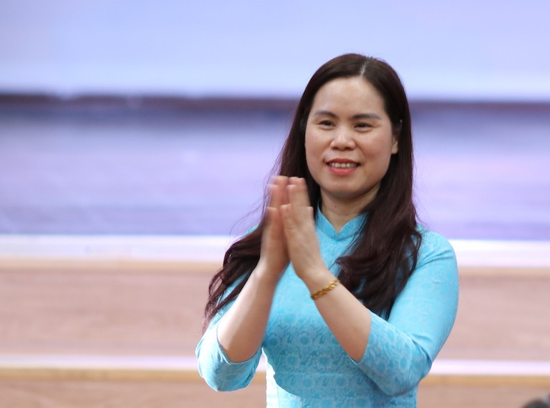 TS Nguyễn Thị Bạch Tuyết – Trưởng khoa Hệ thống thông tin quản lý. Ảnh: Ban tổ chức TS Nguyễn Thị Bạch Tuyết – Trưởng khoa Hệ thống thông tin quản lý. Ảnh: Ban tổ chức