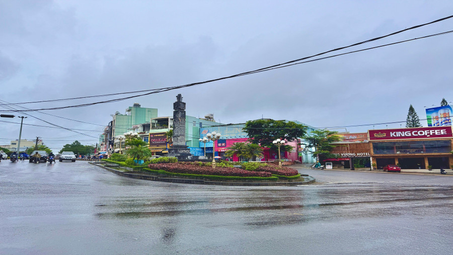 Khu vực vòng xoay Diệp Kính ngày nay. Ảnh: N.V img-6928-3897.jpg