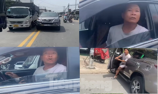 Diễn biến vụ việc (Ảnh: cắt từ clip) Diễn biến vụ việc (Ảnh: cắt từ clip)