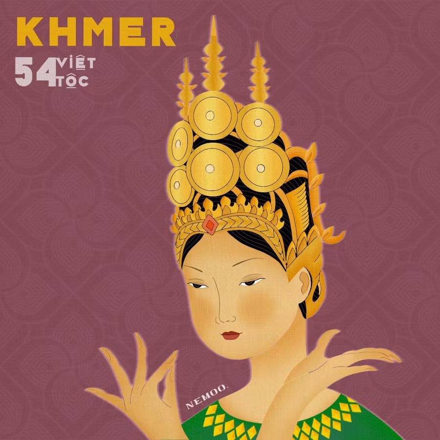 Người Khmer - 1 tác phẩm trong bộ 54 Việt Tộc.