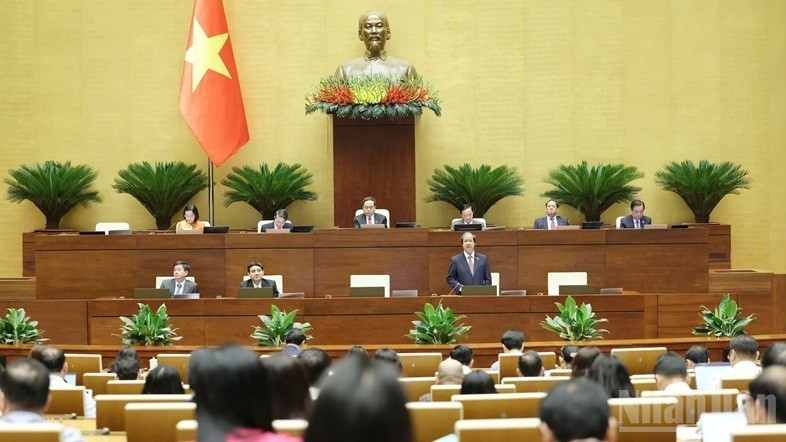 Bộ trưởng Giáo dục và Đào tạo Nguyễn Kim Sơn phát biểu. (Ảnh: DUY LINH) Bộ trưởng Giáo dục và Đào tạo Nguyễn Kim Sơn phát biểu. (Ảnh: DUY LINH)