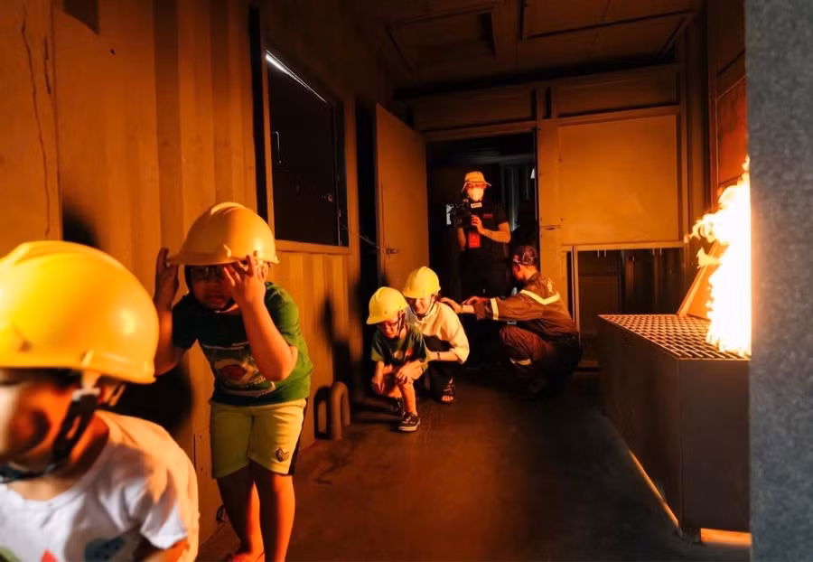 Hướng dẫn kỹ năng Cứu hộ cứu nạn cho các bé.