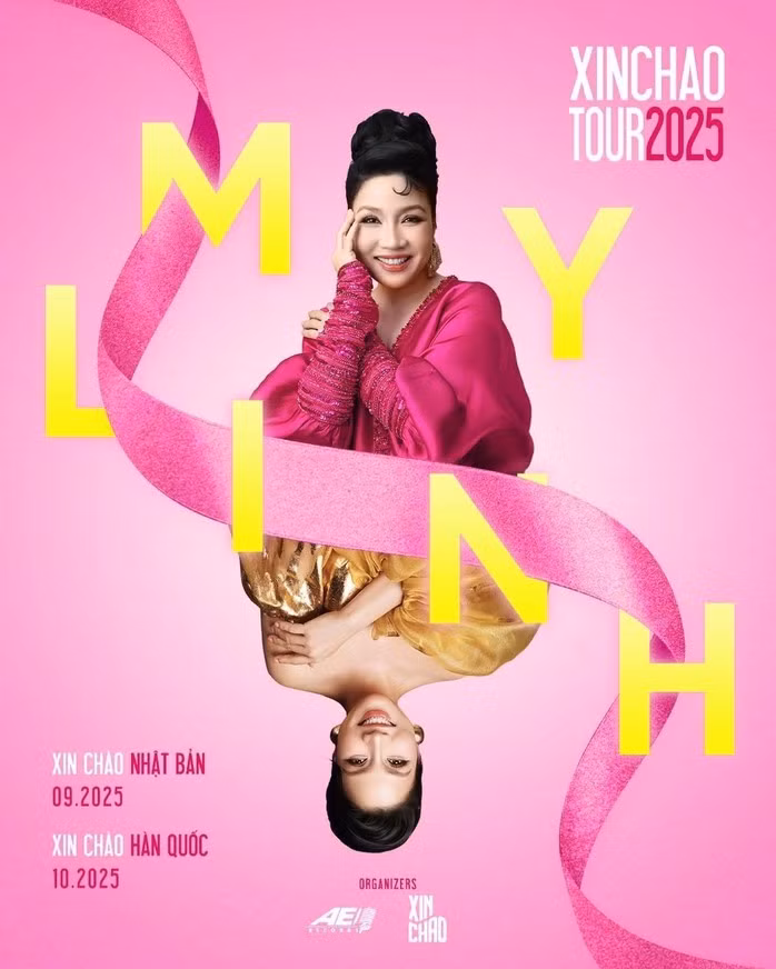 Ca sĩ Mỹ Linh với tour lưu diễn châu Á