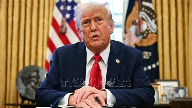 Tổng thống Mỹ Donald Trump. Ảnh: IRNA/TTXVN Tổng thống Mỹ Donald Trump. Ảnh: IRNA/TTXVN