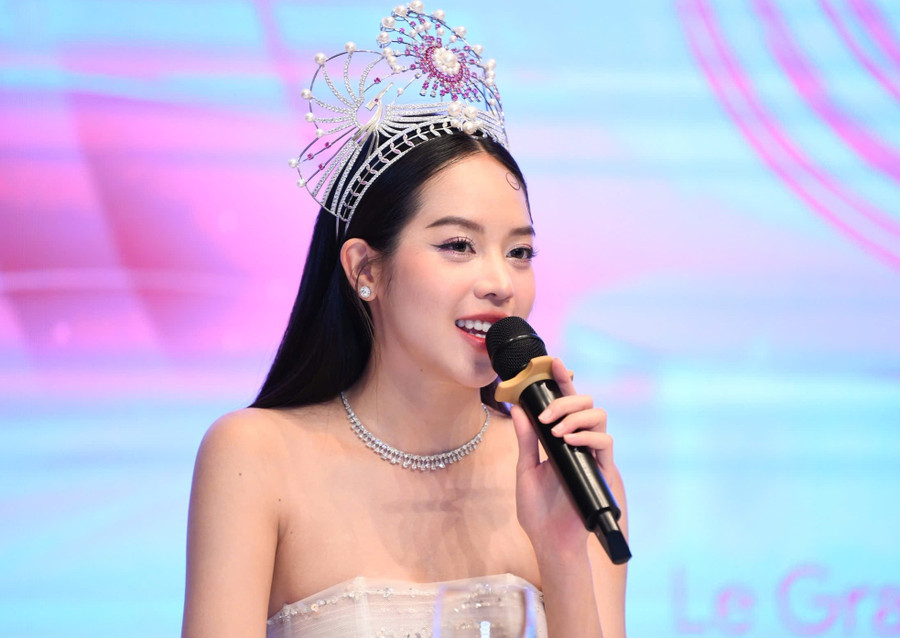 Thanh Thủy chia sẻ lời khuyên với các thí sinh trước đêm chung kết. Thanh Thủy chia sẻ lời khuyên với các thí sinh trước đêm chung kết.