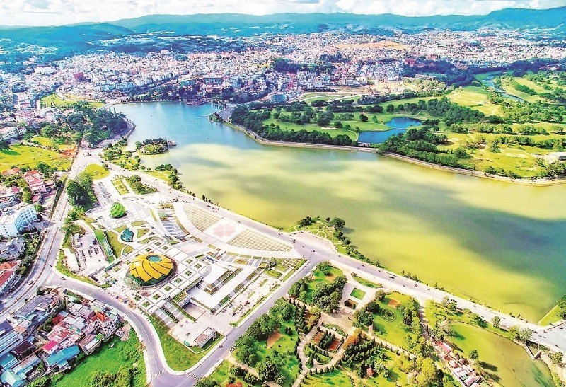 Khu vực trung tâm thành phố Đà Lạt, tỉnh Lâm Đồng. Khu vực trung tâm thành phố Đà Lạt, tỉnh Lâm Đồng.