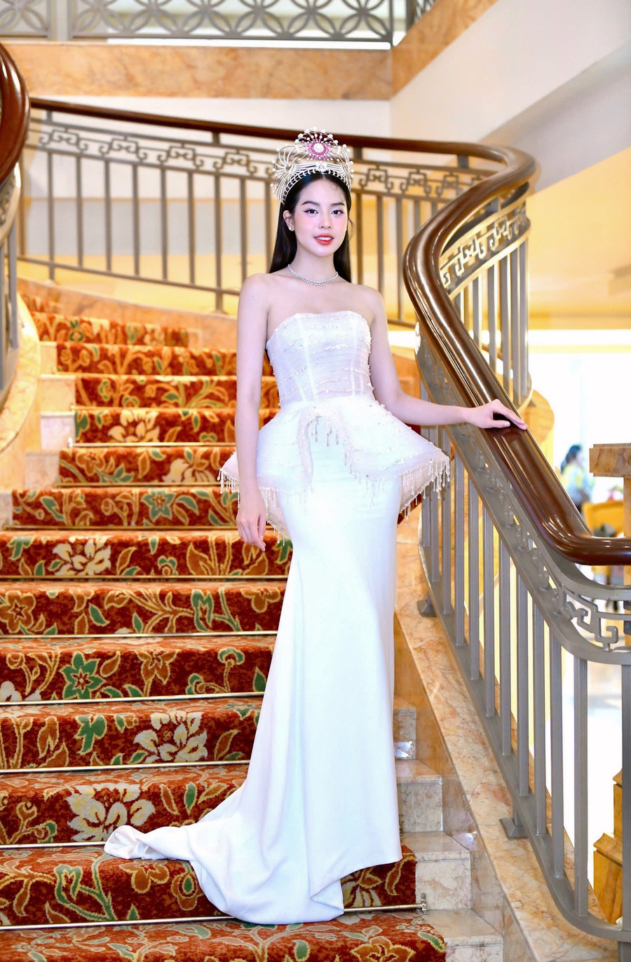 Hoa hậu Việt Nam 2022 Huỳnh Thị Thanh Thủy chưa vội kết hôn, muốn trau dồi thêm kiến thức. Ảnh: Trọng Tài. Hoa hậu Việt Nam 2022 Huỳnh Thị Thanh Thủy chưa vội kết hôn, muốn trau dồi thêm kiến thức. Ảnh: Trọng Tài.