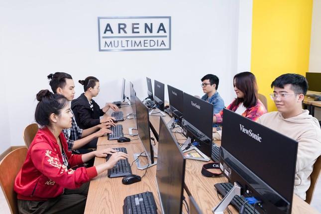Học viên tại Arena Multimedia được đào tạo sử dụng các công cụ về motion graphics Học viên tại Arena Multimedia được đào tạo sử dụng các công cụ về motion graphics