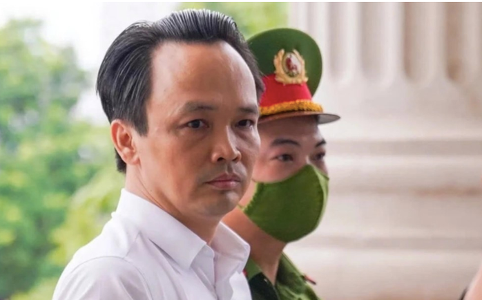 Ông Trịnh Văn Quyết tại phiên toà sơ thẩm. Ông Trịnh Văn Quyết tại phiên toà sơ thẩm.
