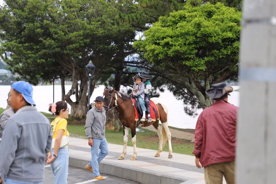 Du khách đến đây không chỉ để chiêm ngưỡng mà còn được hòa mình vào những hoạt động văn hóa đặc sắc vùng đất Đà Lạt