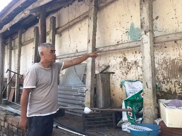 Ngôi nhà cổ của cụ Mười Chương đã xuống cấp nghiêm trọng