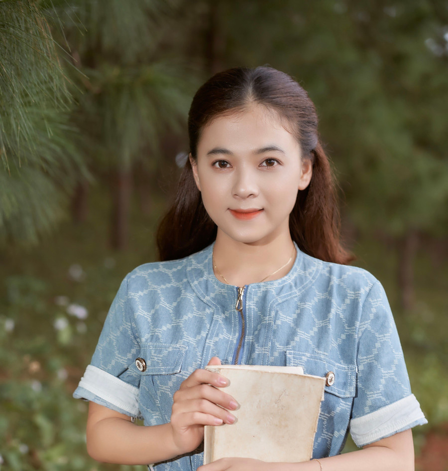 អ្នករួមចំណែក Nguyen Lu Thu Hong - គ្រូបង្រៀននៅអនុវិទ្យាល័យ Nghia Hung (ស្រុក Chu Pah) ។ រូបថត៖ NVCC chi-lu-hong.jpg
