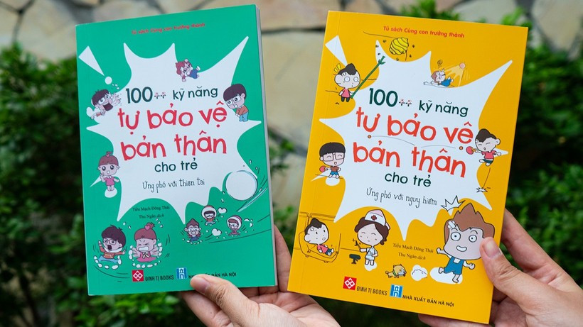 Bộ sách “100++ kỹ năng tự bảo vệ bản thân cho trẻ”. (Ảnh: Đinh Tị Books) Bộ sách “100++ kỹ năng tự bảo vệ bản thân cho trẻ”. (Ảnh: Đinh Tị Books)
