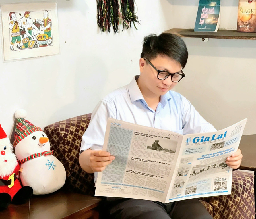 Phóng viên trẻ Gen Z đã và đang hướng bản thân trở thành người làm báo đa năng. Ảnh: Nhân vật cung cấp. nguoi-tre-ngay-cang-day-manh-lam-bao-da-phuong-tien-anh-lac-ha.jpg