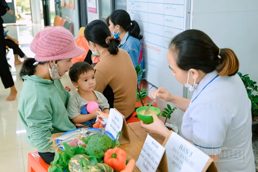 Toàn tỉnh đã có hơn 4.600 trẻ em dưới 5 tuổi được bổ sung vi chất dinh dưỡng,