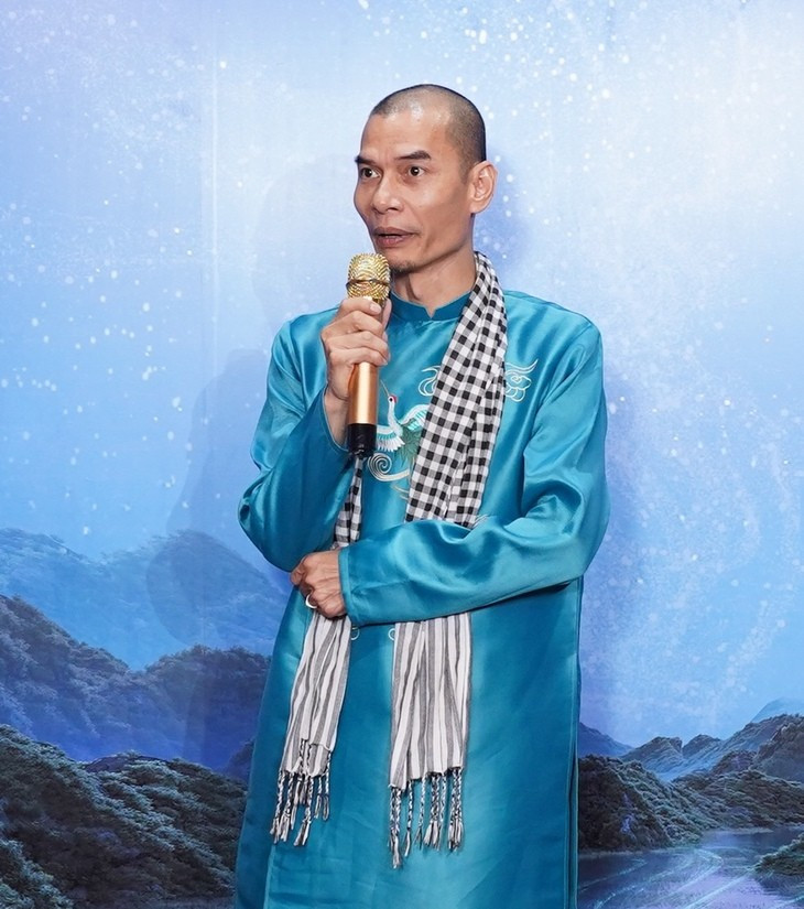 Đạo diễn Trịnh Lâm Tùng chia sẻ tâm huyết với bộ phim - Ảnh: ĐPCC Đạo diễn Trịnh Lâm Tùng chia sẻ tâm huyết với bộ phim - Ảnh: ĐPCC