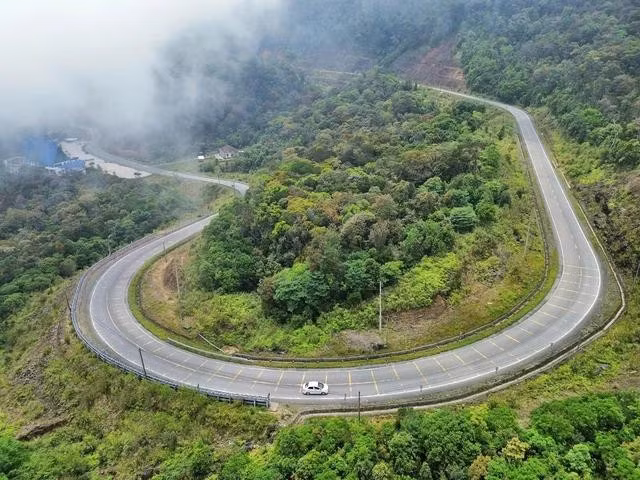 Đèo Khánh Lê trên cung đường huyết mạch nối Nha Trang - Đà Lạt luôn thường trực nỗi lo sạt lở vào mùa mưa bão