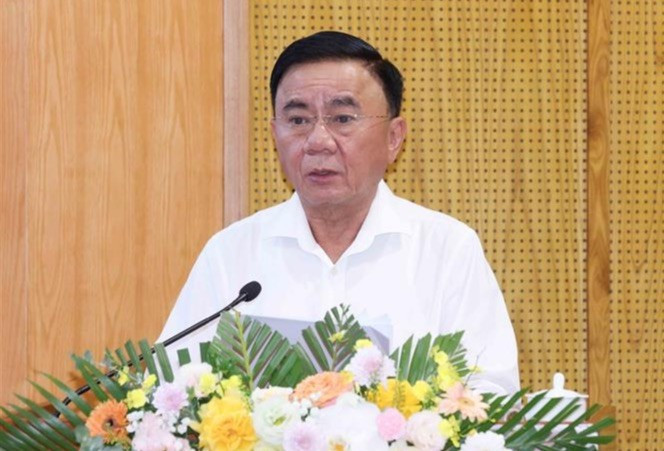 Thường trực Ban Bí thư Trần Cẩm Tú. Thường trực Ban Bí thư Trần Cẩm Tú.