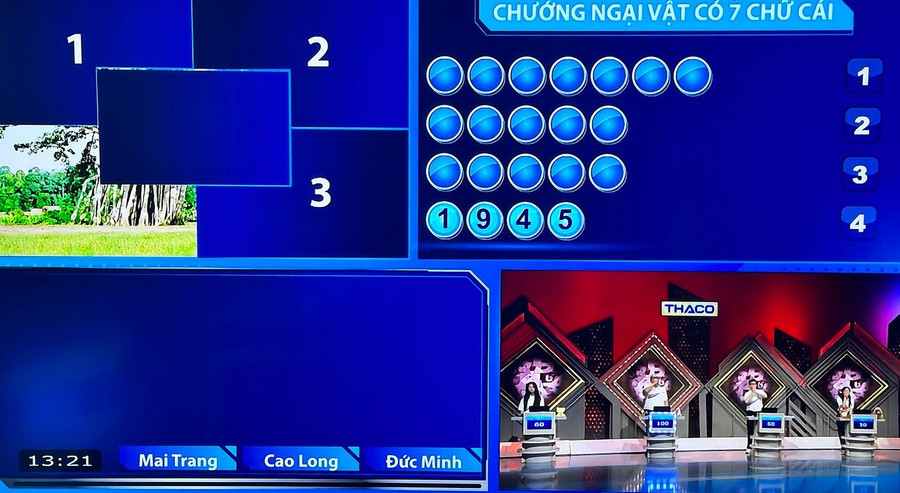 Ẩn số chướng ngại vật nhanh chóng được giải đáp. Ẩn số chướng ngại vật nhanh chóng được giải đáp.