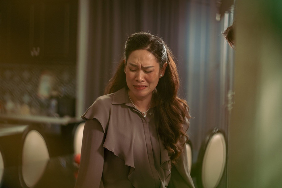 Diễn viên Hà Hương có nhiều cảnh quay đắt.