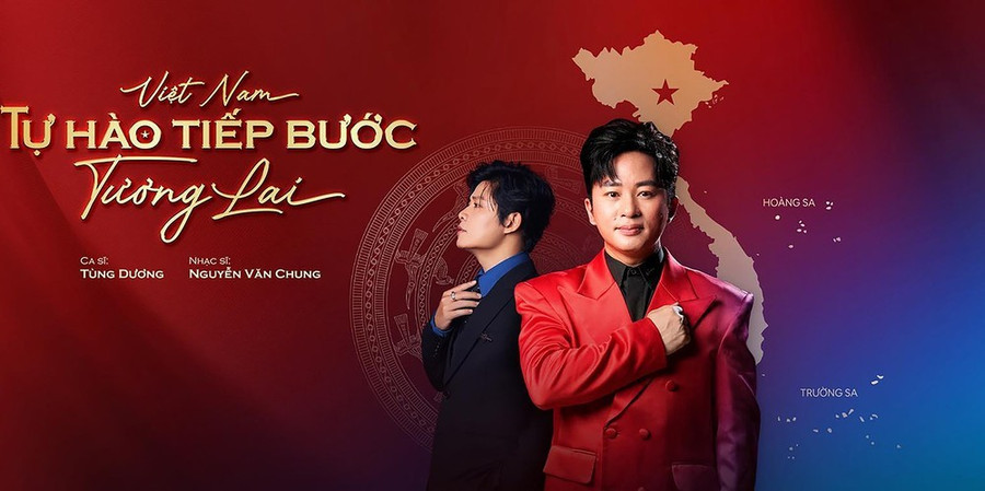Ca sĩ Tùng Dương kết hợp nhạc sĩ Nguyễn Văn Chung thực hiện MV Việt Nam, tự hào tiếp bước tương lai Ca sĩ Tùng Dương kết hợp nhạc sĩ Nguyễn Văn Chung thực hiện MV Việt Nam, tự hào tiếp bước tương lai