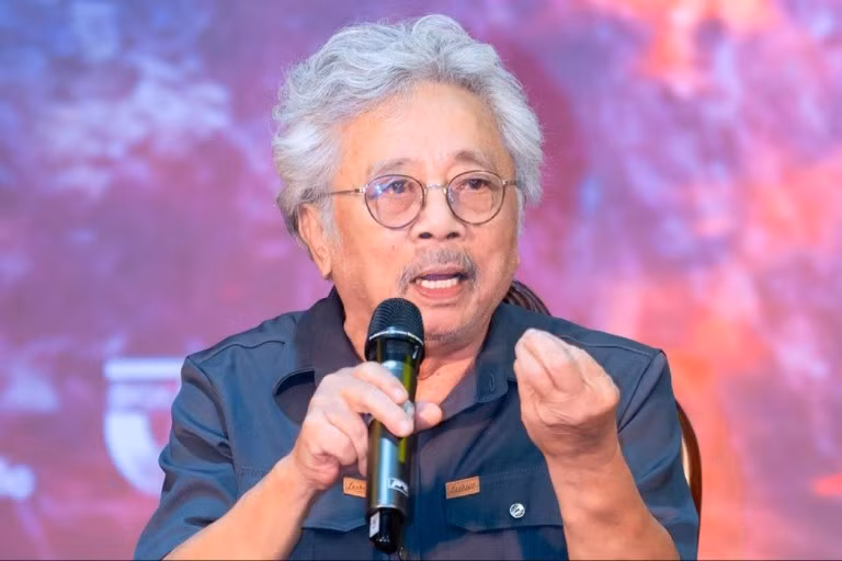 Nhà văn Chu Lai - chủ nhân kịch bản điện ảnh và tiểu thuyết Mưa đỏ.