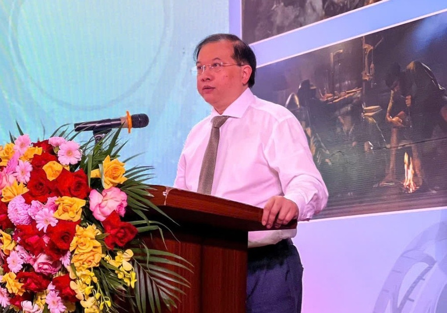 Thứ trưởng Bộ VHTTDL Tạ Quang Đông phát biểu khai mạc. Thứ trưởng Bộ VHTTDL Tạ Quang Đông phát biểu khai mạc.