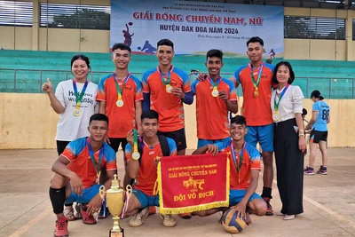 Người lan tỏa đam mê bóng chuyền ở Adơk