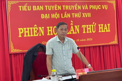 Phiên họp lần thứ hai Tiểu ban Tuyên truyền và Phục vụ Đại hội XVII