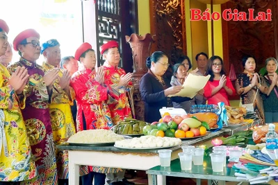 Giỗ tổ Hùng Vương ở Gia Lai: Tri ân nguồn cội
