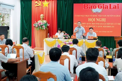 Cử tri huyện Mang Yang và Ia Grai kiến nghị nhiều vấn đề liên quan đến đời sống