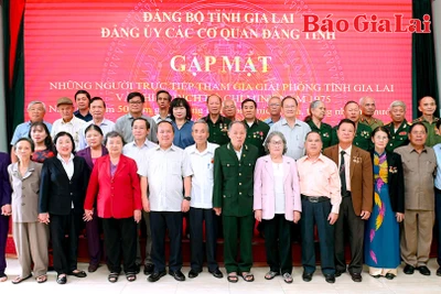 Tri ân những người trực tiếp tham gia giải phóng tỉnh Gia Lai và Chiến dịch Hồ Chí Minh 