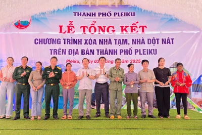 Thành phố Pleiku: Tổng kết chương trình xóa nhà tạm, nhà dột nát