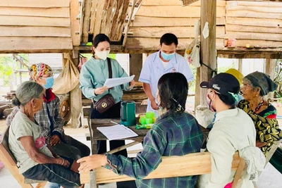 Gia Lai có 30 cộng tác viên Mạng lưới cộng đồng phòng-chống Lao hỗ trợ bệnh nhân lao tuân thủ điều trị