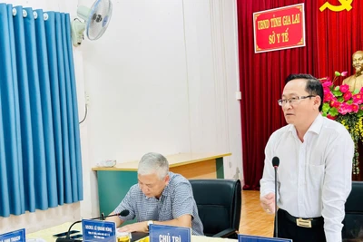 Sở Y tế Gia Lai và Bình Định họp bàn phương án sắp xếp tổ chức chuẩn bị sáp nhập tỉnh