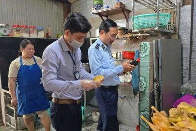 Trong Quý I, Đoàn kiểm tra liên ngành của thành phố đã kiểm tra 29 cơ sở sản xuất, kinh doanh thực phẩm trên địa bàn.