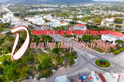 Đảng bộ Thị xã An Khê nhiệm kỳ 2020-2025 - Dấu ấn trên chặng đường vẻ vang