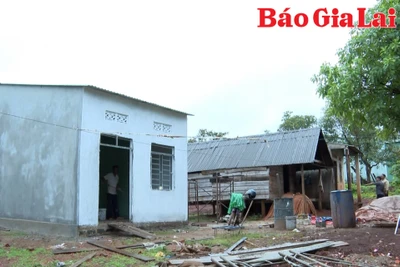 Huyện Đức Cơ đảm bảo tiến độ xóa nhà tạm, nhà dột nát về đích đúng kế hoạch