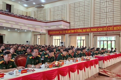 Quân đoàn 34 sơ kết phong trào thi đua ngành Hậu cần làm theo lời Bác 