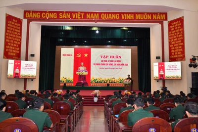 Quân đoàn 34 tập huấn an toàn, vệ sinh lao động năm 2025