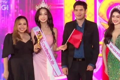 Nhan sắc Việt thắng Á hậu Miss Pre Teen Icon International 2024