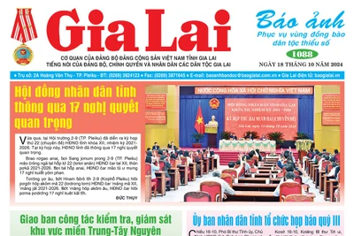 Báo Ảnh Gia Lai ngày 18-10-2024